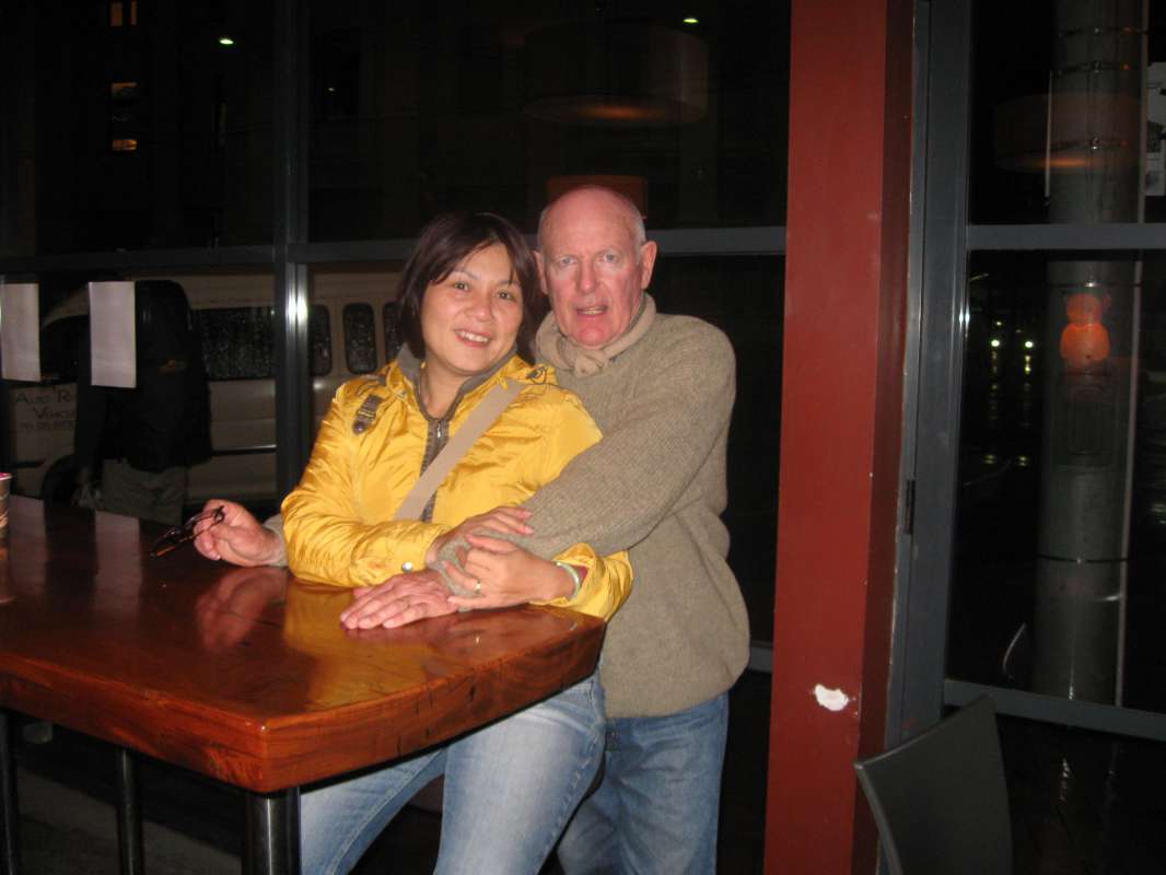 Hello everybody!<br><br>We met on Asiankisses - then I visited her and her family in Vietnam for 4 weeks - After that I returned to Vietnam and got married with my wife there.<br><br>Now she came here...